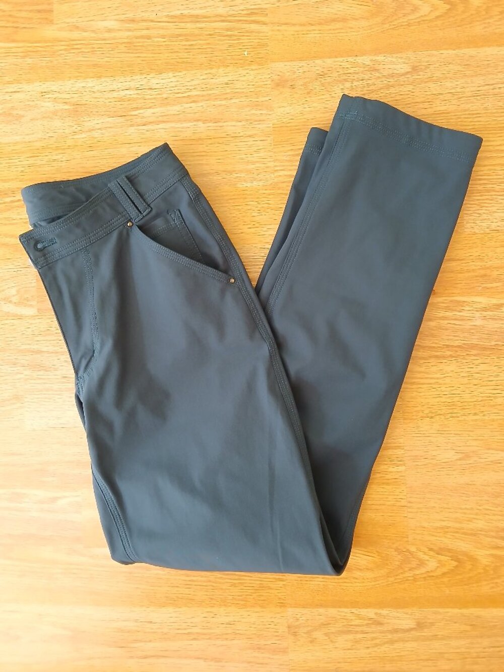 Lululemon Zip Up Pant Teal Size 8 - Picture 7 of 7